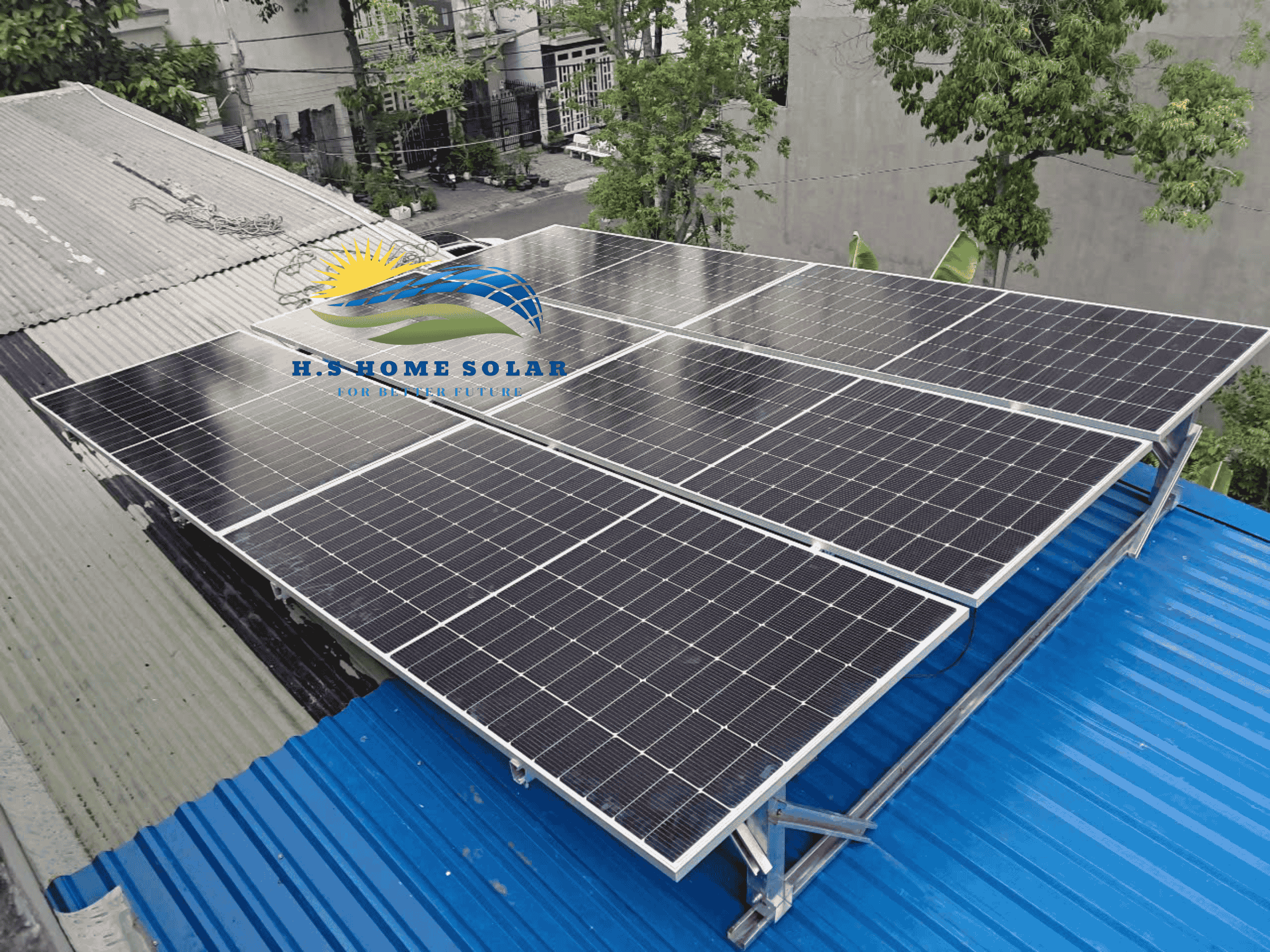 Hs home solar lap dien mat troi cho ho gia dinh tron goi