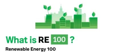 RE100 (Renewable Energy 100%)