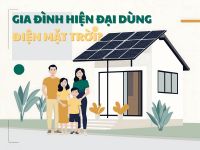 Vì sao nhiều gia đình hiện đại chuyển sang dùng điện năng lượng mặt trời?